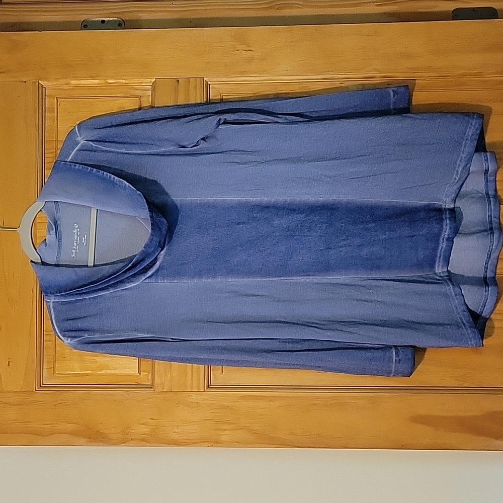 Soft Surroundings tunic with cowl neck size s
